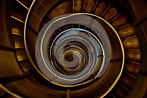 City Tower Spiral Staircase Stadtturm Innsbruck Austria