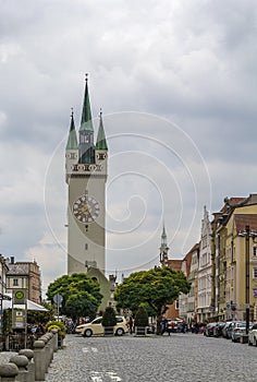 City tower, Straubing, Germany