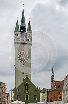 City tower, Straubing, Germany