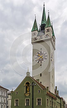 City tower, Straubing, Germany
