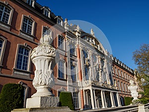 the city of Trier at the moselle river in germany