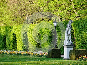 the city of Trier at the moselle river in germany