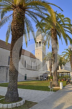 City of Trogir streets . Croatia