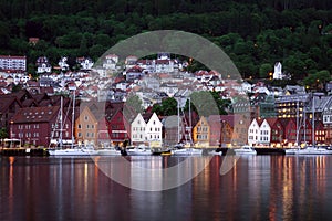 The city of unesco world heritage/Bergen