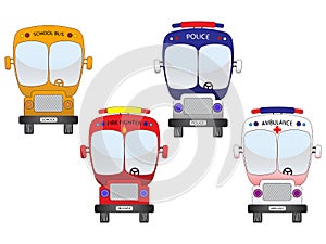 City vehicles set