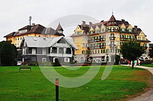 In the city of Velden. Carinthia. photo