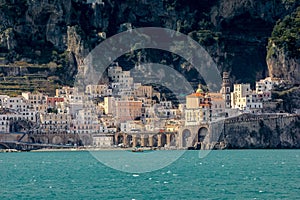 City view . Atrani. Campania. Italy