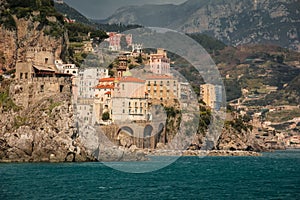 City view . Atrani. Campania. Italy