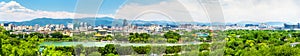 City view of Beijing from Jingshan park