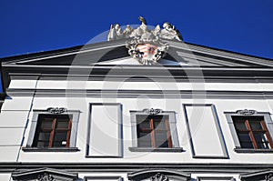 City view in bratislava architecture