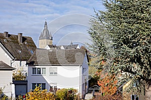 City view Brilon, medieval city in German Sauerland