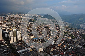 City view from the Cathedral's top, Manizales, Colombia photo