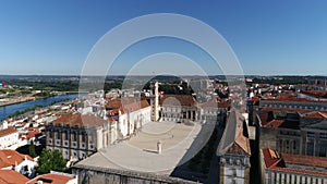 City view of Coimbra from University