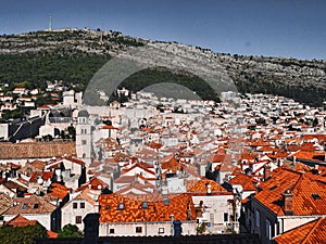 City view of Dubrovnik , Croatia