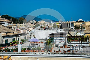 City view of Genoa Ligury Italy