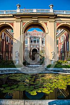 City view of Genoa Ligury Italy