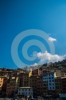 City view of Genoa Ligury Italy