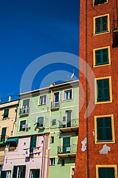 City view of Genoa Ligury Italy photo