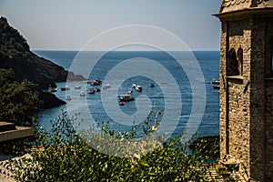 City view of Genoa Ligury Italy photo