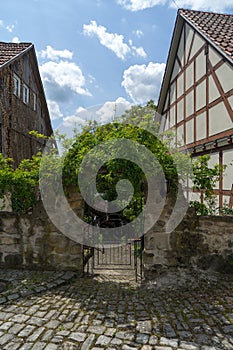 City view of the german city called Treffurt