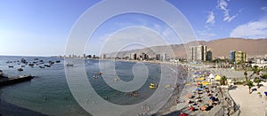 City view of Iquique, Chile