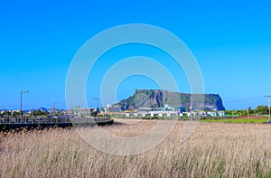 City view on the island of Jeju