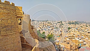 City View from Jaisalmer Fort also known as Golden Fort