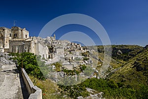 City view of matera