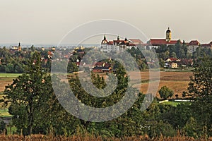 City view of Neuburg on the Danube