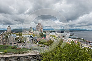 City view of old Quebec