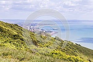 City view panoram of Eastbourne, United KIngdom
