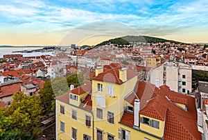 City view of Split, Croatia.