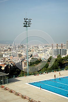 City view and swimming pool