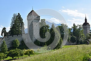 Stadtmauer Luzern photo