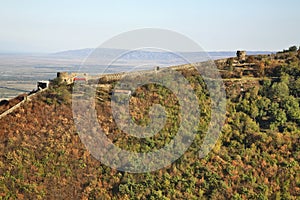 City wall in Sighnaghi. Kakheti. Georgia photo