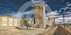 City Wall and Towers, Madrigal de las Altas Torres, Spain photo