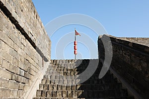 City wall of Xian, China