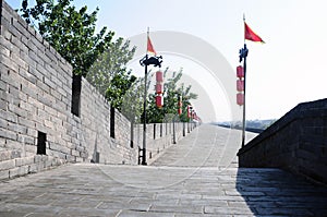 City wall of Xian, China