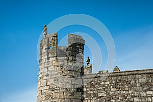 City wall of York