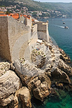 City walls. Dubrovnik. Croatia