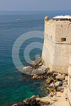 City walls. Dubrovnik. Croatia
