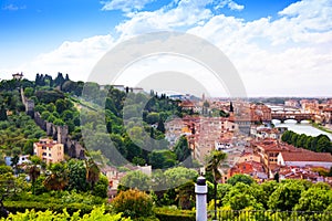 City walls in Florence