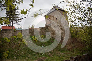 Městské hradby v Levoči na Slovensku