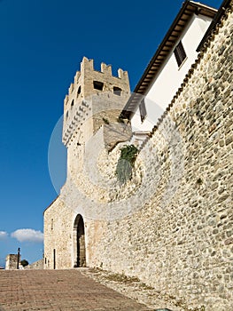 City walls, MonteFalco, Umbria