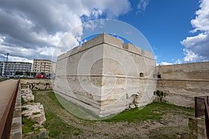 The City Walls of Mura Urbiche di Lecce in Lecce, Italy