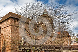 City walls of Nuremberg, Germany