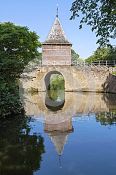 City and water gate Oude Gouwsboom in Enkhuizen photo