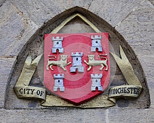 City of Winchester in Hampshire, UK