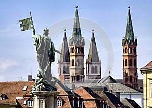 City of Wuerzburg, Bavaria