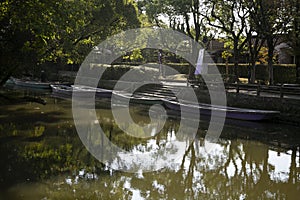 The city of Yanagawa in Fukuoka has beautiful canals to stroll along with its boats run by skilled boatmen.